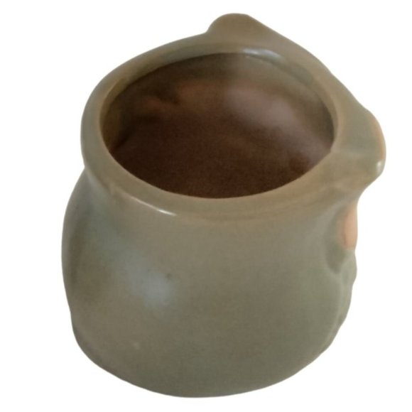 Ceramic Owls Flower Pot Planter Wildlife Forest Animal Figurine 3 inch - Picture 5 of 11